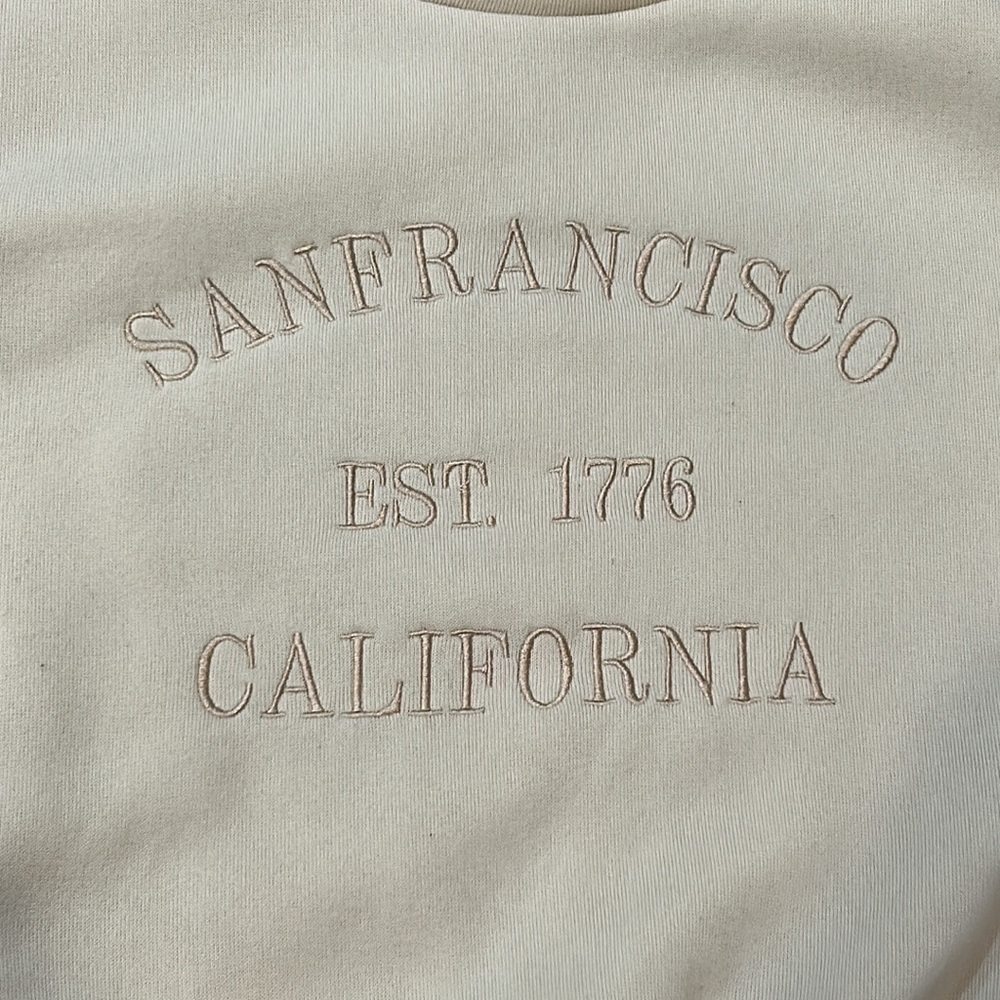 Shein crew neck, kinda cropped. Very soft, never worn. - Picture 3 of 3